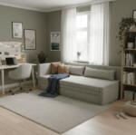 Elvisia BESTON L kanapéágy | szürke