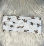  Pamut csavart rugalmas fejpánt - Méhecske