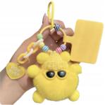  Fiko kulcstartó sárga - aranyos plüss kulcstartó eredeti dizájnnal (brelok)