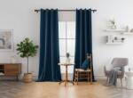  Draperie opaca DREAM VELVET 140x250 cm, petrol Agatat: Rejansa