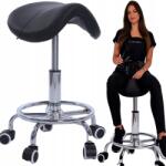 Cerlo Forgószék orvosi nyereg Kozmetikai fodrász Hoker állítható (TK2 CZARNY)