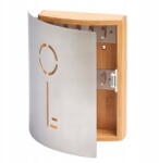 Zeller Present Kulcstartó szekrény Akasztó Tárolórekesz Zárható (13846)