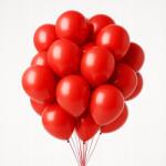 PartyBee Latex lufi csokor szett piros 30cm 20db