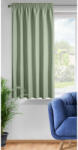 EUROFIRANY Rita egyszínű dekor függöny Olívazöld 140x175 cm