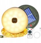 OLLNY Napelemes Fénylánc 10m Led 8 Mód Usb Kemping Erkély Kert (5908456429015)