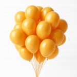 PartyBee Latex lufi csokor szett narancssárga 30cm 20db