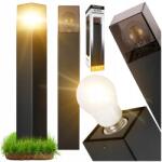 Masterled LED-es kerti álló lámpa oszlop 50cm kültéri E27 Fekete (9307)