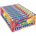 Mentos Cukorka rágógumi gyümölcsös ízzel. Mentos 1520 g (8710800955562)