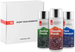 Northfinder Set cadou cu 3 parfumuri pentru rufe (50 ml): ACTIVE FRESH + CLASSIC FRESH + PURE ESSENCE clear (108732-750-108)