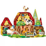  Set de construit cu piese magnetice Ferma vesela STEM Magnetic Tiles 54 de piese (103446)