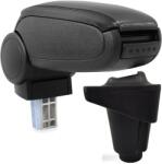  Cotieră pentru Fiat 500L (09.2012-) negru piele ecologica (AVR-FI500L20-N2)