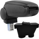  Cotieră pentru Peugeot 208 1 (03.2012-06.2019) negru piele ecologica () (AVR-PG281220-N2)
