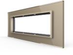 LIVOLO Rama din sticla Livolo standard Italian 6/7 module - Serie noua SmartElectro IntelligentHouse (VL-P9E-7A)