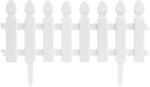 Strend Pro Garden Gard decorativ mini alb din plastic 50x34 cm, set 4 bucati (2211345)