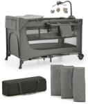 KinderKraft JOY 2 multifunkciós utazóágy - Dark grey