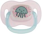 Canpol Suzetă din silicon Canpol - Love & Sea, 0-6 m, roz (34/900_pin)