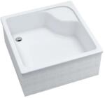 Schedpol Dante négyzet alakú zuhanytálca 80x80 cm fehér 3.032 (3032)