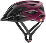 uvex I-Vo 2 Mips Cranberry - Black Matt (S4106610400) Kerékpáros sisak 56 - 60 cm