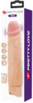  Realisztikus rezgő műpénisz Pretty love rufus testszínű 24 cm-es dildó