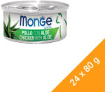 Monge Fruits Kitten Gyümölcsös Macskaeledel (Csirke és Aloe Vera) - 24x80 g
