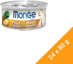 Monge Fruits Gyümölcsös Macskaeledel (Csirke és Ananász) - 24x80 g