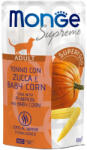 Monge Supreme Adult Alutasakos Macskaeledel (Tonhal, Sütőtök és Bébi Kukorica) - 80 g