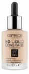 Catrice Hd Liquid Coverage Light Beige (010) Alapozó 30 ml Világos Bézs árnyalat