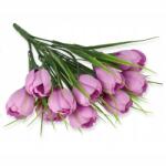 Dalia-RP Krokodil csokor lila virágok mesterséges tavaszi virágok (krokusy sztuczne wiosenne)