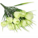 Dalia-RP Krokodil csokor krémzöld virágok mesterséges tavaszi virágok (krokusy sztuczne jak żywe)