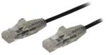 StarTech StarTech. com N6PAT50CMBKS hálózati kábel Fekete 0, 5 M Cat6 U/UTP (UTP) (N6PAT50CMBKS) (N6PAT50CMBKS)
