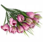 Dalia-RP Krokodil csokor rózsaszín-lila virágok mesterséges tavaszi virágok (krokusy kwiaty wiosenne)