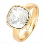 Xuping Swarovski gyűrű Crystal sebészeti acél r 14 állítható (78530)