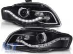  Tuning headlight set with halogen angel eyes suitable for Audi A4 B7 11.2004-03.2008 sedan/wagon/cabriolet, left and right (ABAUHX6010344)