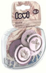 LOVI Suzeta Silicon Dynamic 18+ M 2 Pcs Botanic Fata - 22/875Girl (5903407228549)