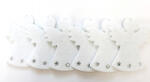  Filcfigura, angyal csillagos 5-6cm, 6db/cs (23281)