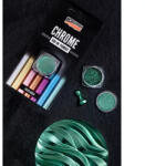  Pentart Rub-On Pigment, 0, 5g Króm effekt - Gekko zöld (41358)