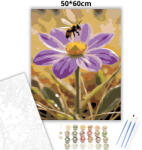  Tavaszi virágzás - számfestő készlet - 50×60 cm (Keret nélkül)