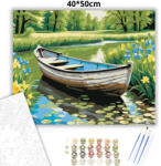  Békés csónak - számfestő készlet