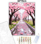  Tavaszi sziromeső - számfestő készlet - 60×70 cm (Keretre feszítve)