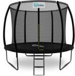 INLEA ULTIMATE Jump Trambulin belső védőhálóval 305 cm - fekete (IN01-0010) - kertaktiv
