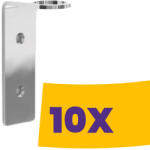 LAPÉ Collection LAPÉ Single Bracket kis fali tartó 1 Lapé termékhez króm (Karton - 10db) (D7525424)