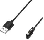 Gigapack Töltőkábel USB (mágneses, 100cm) FEKETE (161737)
