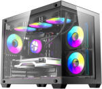 darkFlash B275 Pro black + 6 fan (B275-PRO-6F-BK)