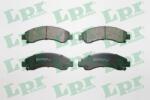 LPR set placute frana, frana disc LPR 05P1568 (05P1568)
