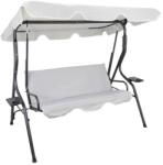 Garden Line Kerti hintaágy pohártartóvl B-TYPE - Szürke (KRE5422) - inlea