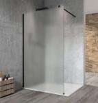 SAPHO Vario - Walk-In zuhanyfal, 100×200 cm, Coated glass, matt fekete/matt üveg GX1410GX1014 (GX1410GX1014)