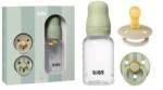 Bibs Подаръчен сет BIBS - Baby Sprinkle, бутилка, 150 ml + 2 залъгалки, 0-6 м, Sage (7500145) - ozone