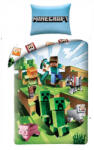 Halantex Minecraft Ágyneműhuzat szett - Creepers (MNC-129BL) (MNC-129BL)