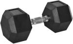  Hatszögletű gumírozott fix súlyzó 60kg