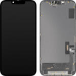 MP Display cu Touchscreen MP compatibil cu Apple iPhone 14, cu Rama, Versiune Soft OLED FHD 120Hz IC Movable, Negru - gsmnet